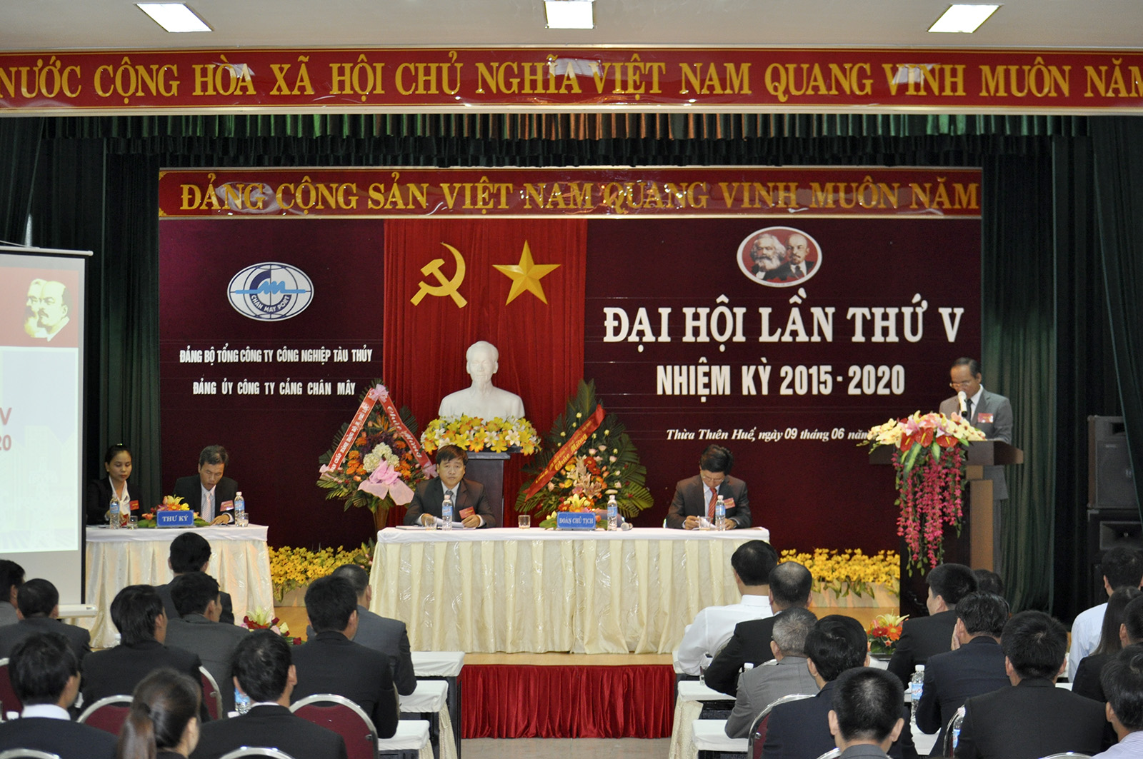 Đại hội Đảng bộ công ty Cảng Chân Mây nhiệm kỳ 2015 - 2020